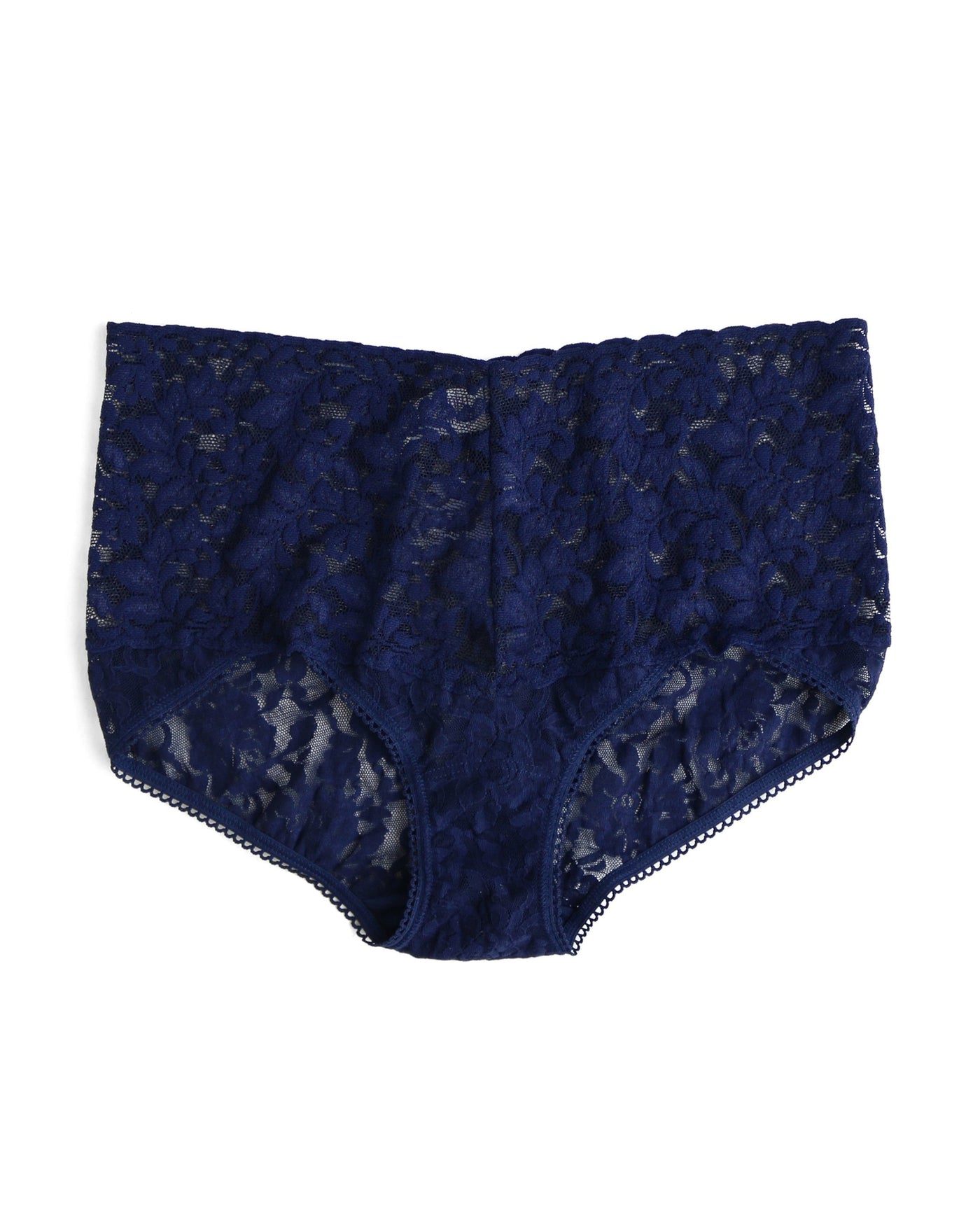 Retro Lace V-Kini Navy
