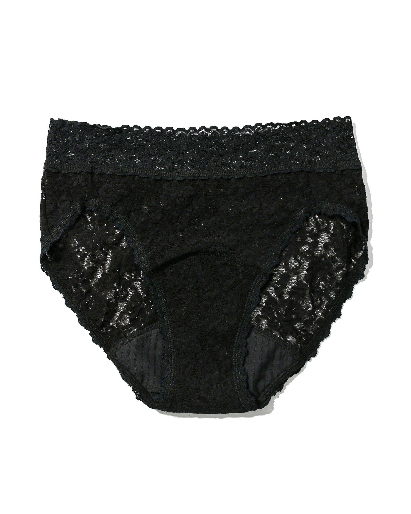 Signature Lace® Leakproof French Brief Black