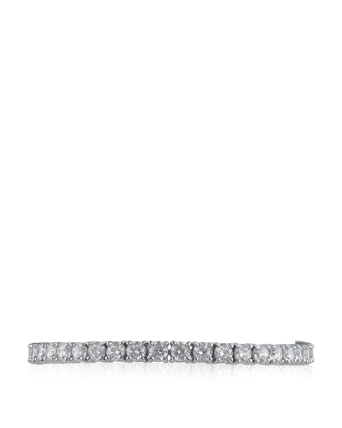 4mm Round CZ Tennis Bracelet