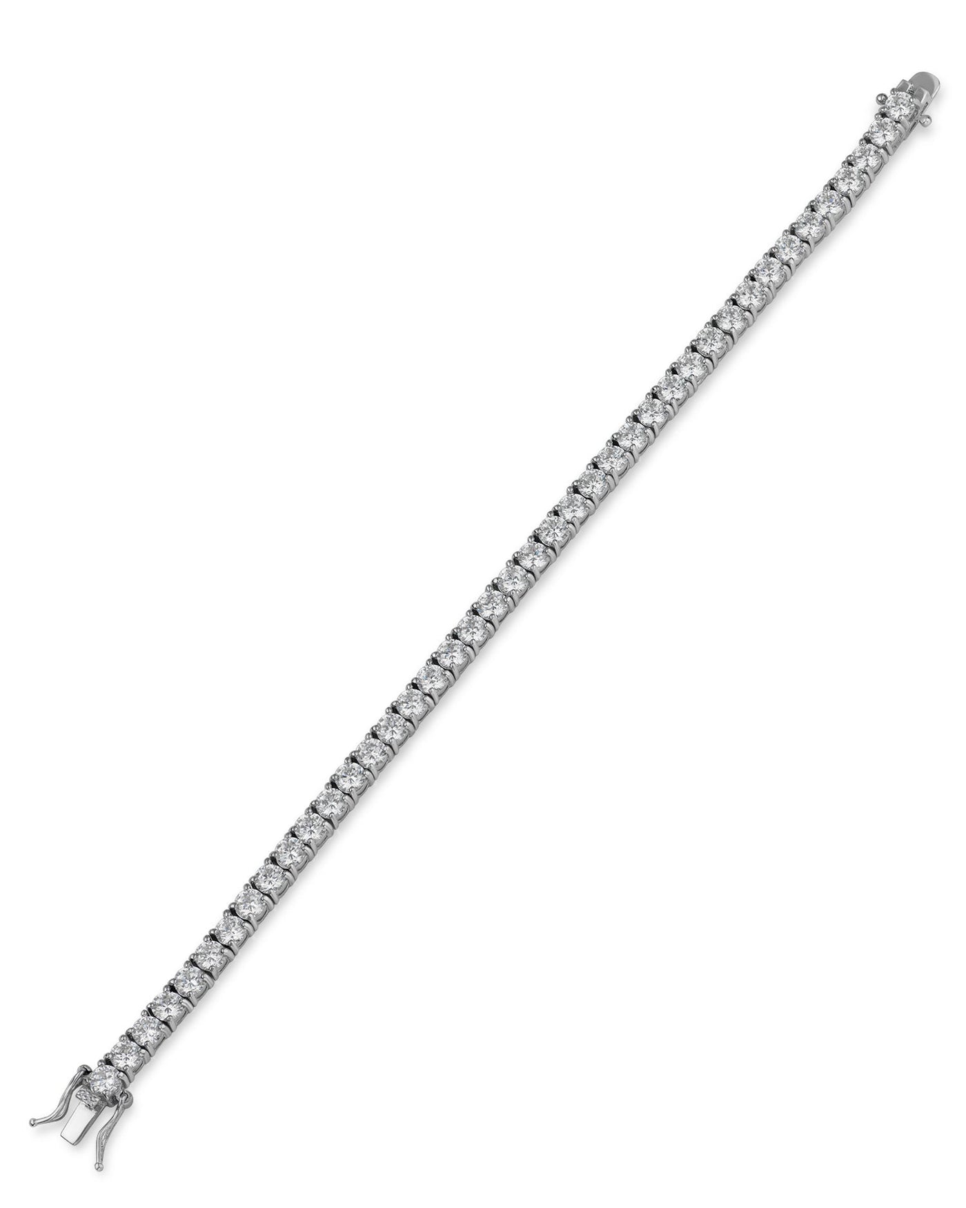 4mm Round CZ Tennis Bracelet