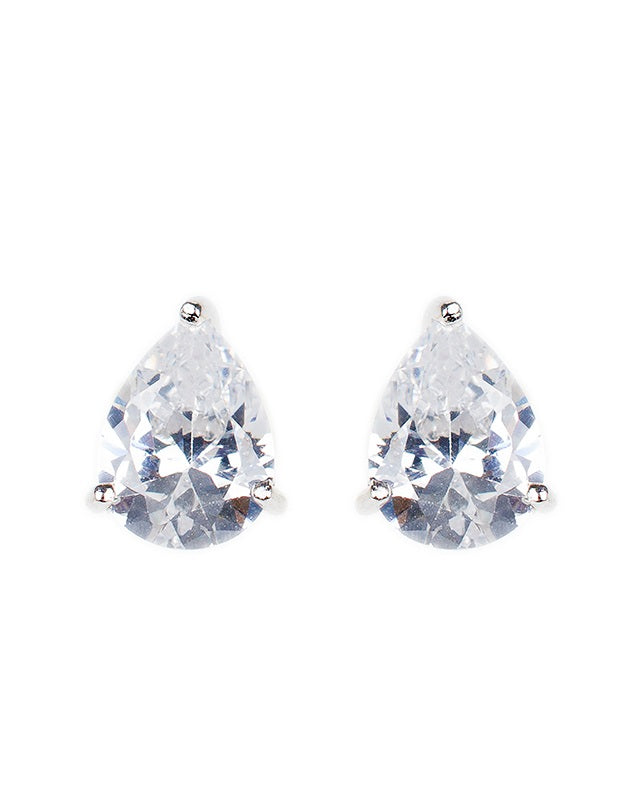 Pear Cut Stud Earrings