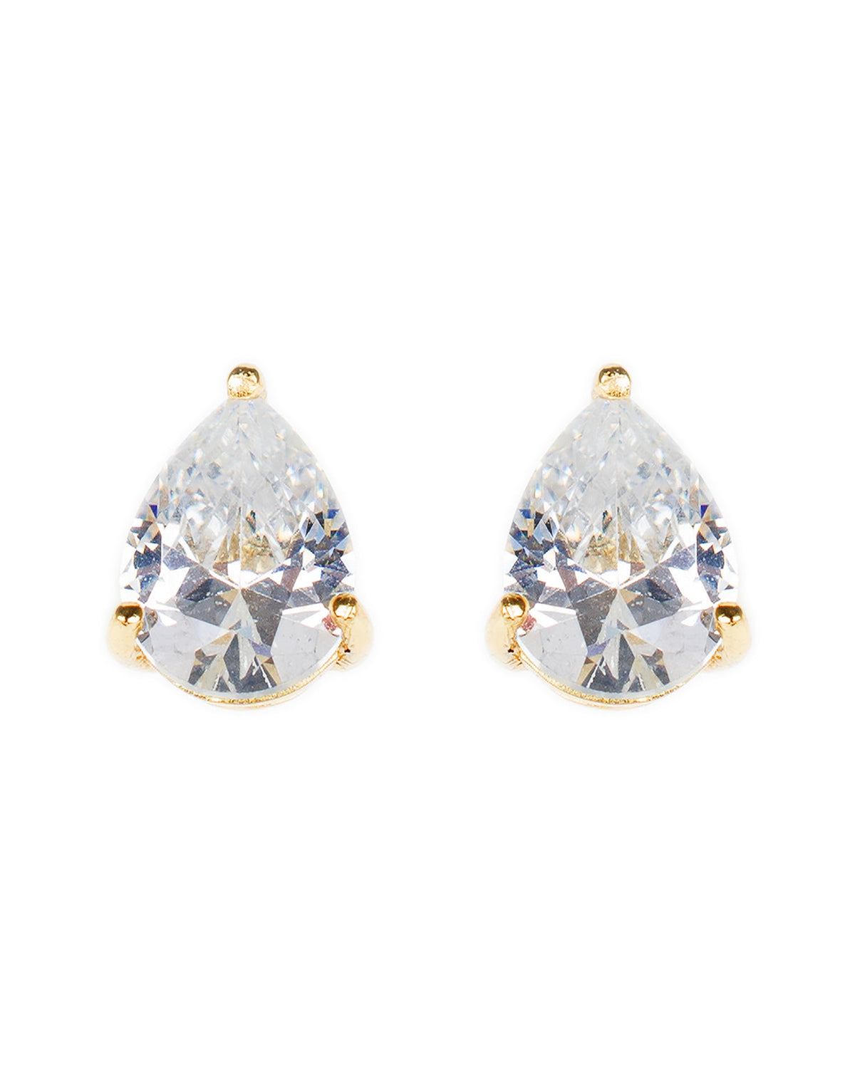Pear Cut Stud Earrings