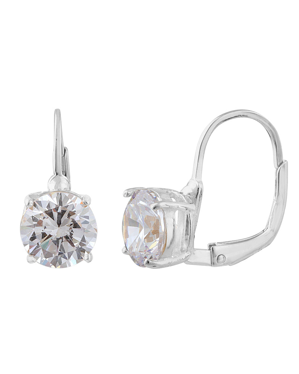 Round Drop Earrings