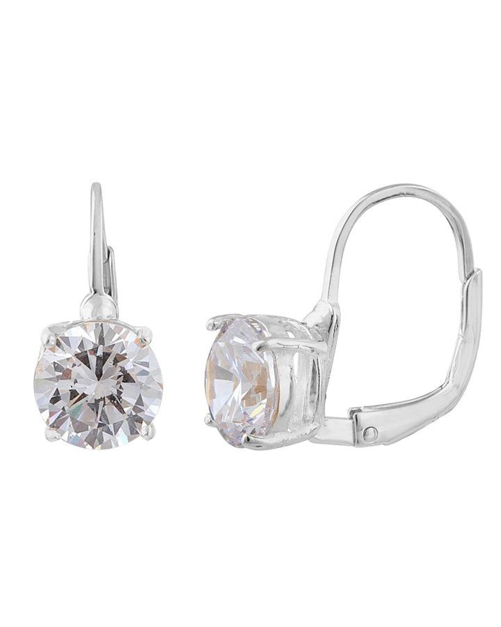 Round Drop Earrings