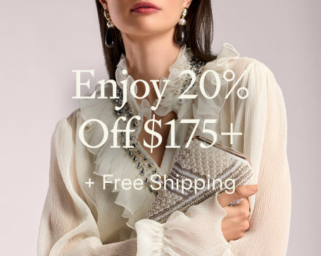 20% off $175+ plus free shipping. code: style20