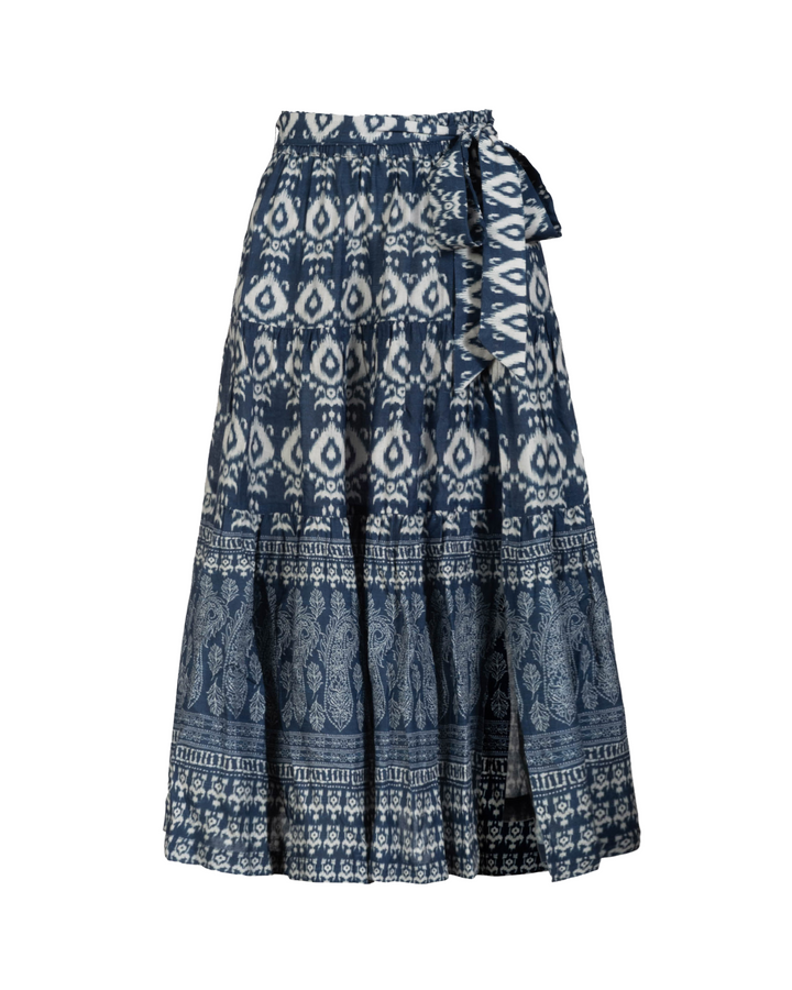 Jenni Skirt In Tivara Ikat