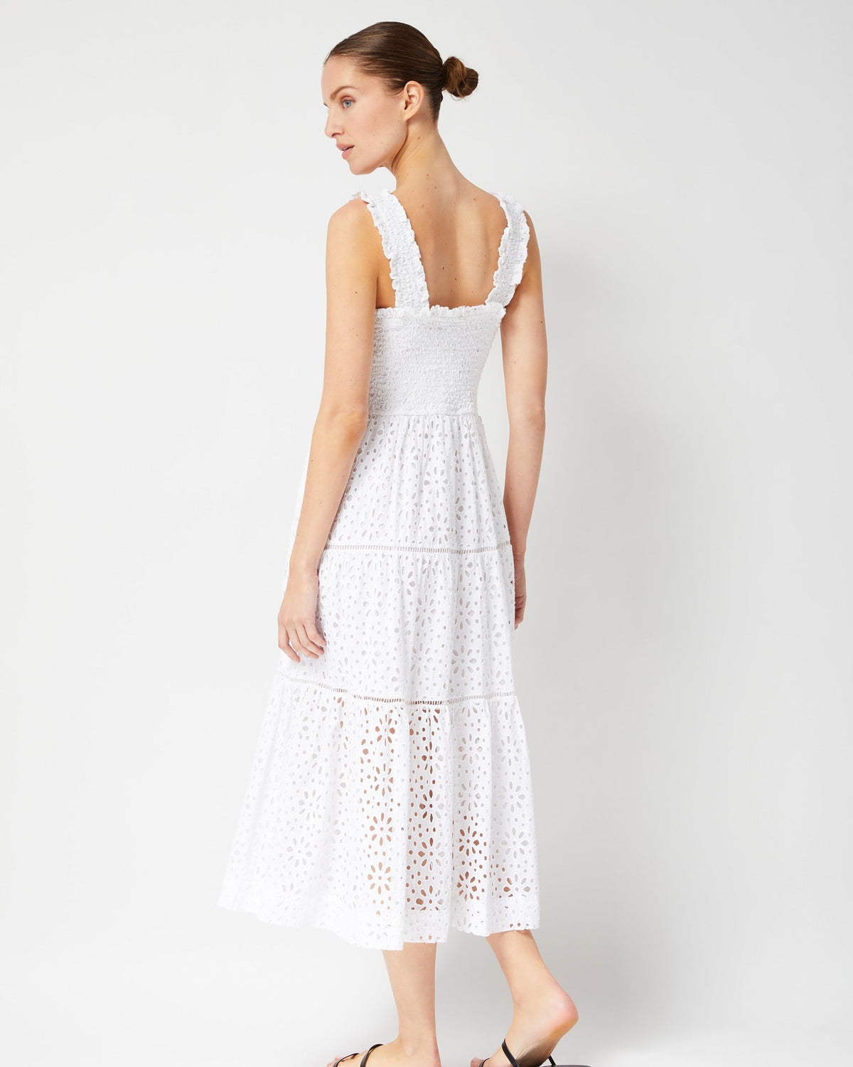 Kristen Dress Fresh White Seaside Eyelet