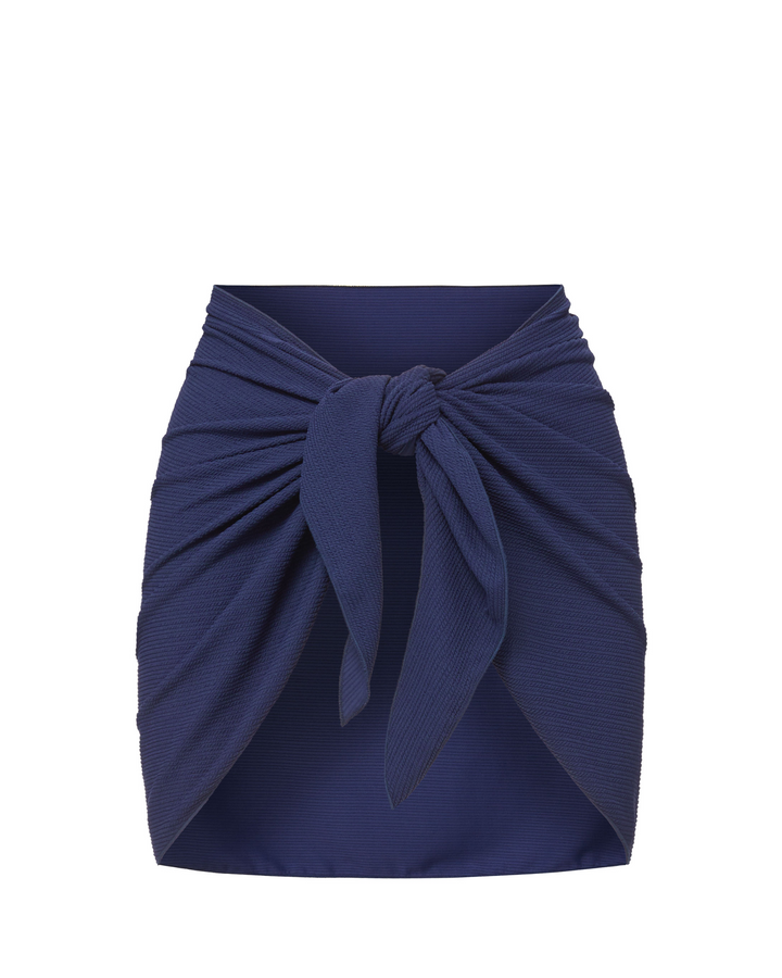 Liv Sarong in Navy Texture
