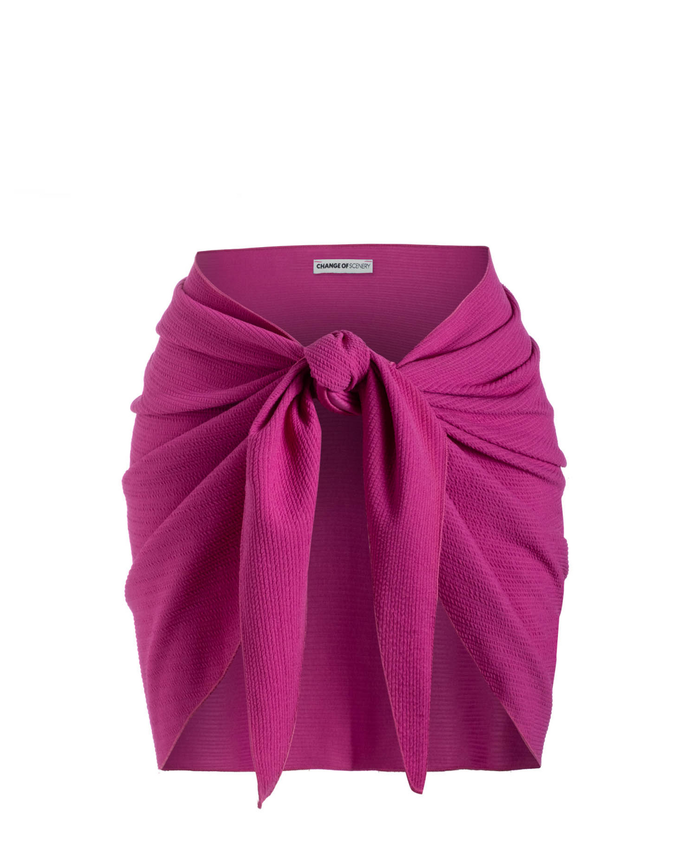 Liv Sarong In Plum Texture