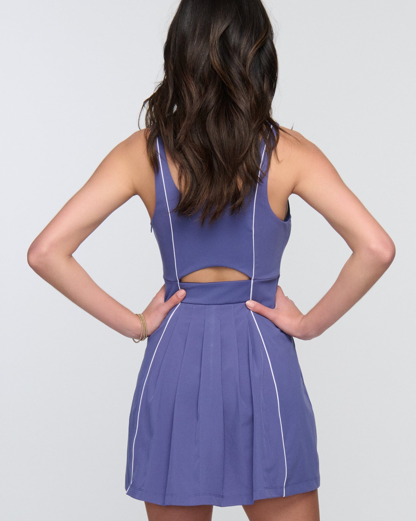 Margot Back Pleated Dress