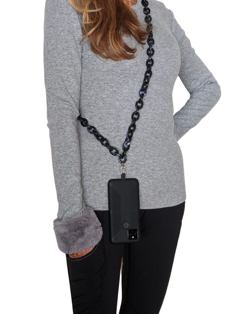 Boss Black Crossbody Phone Chain