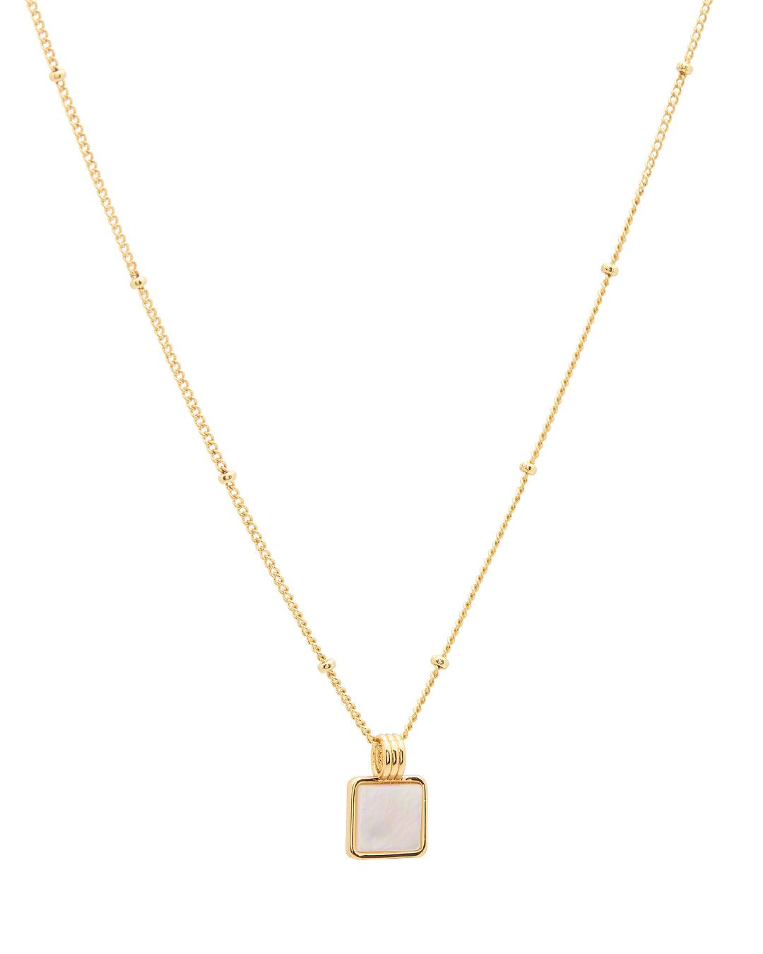 MOTHER-OF-PEARL CHARLOTTE NECKLACE