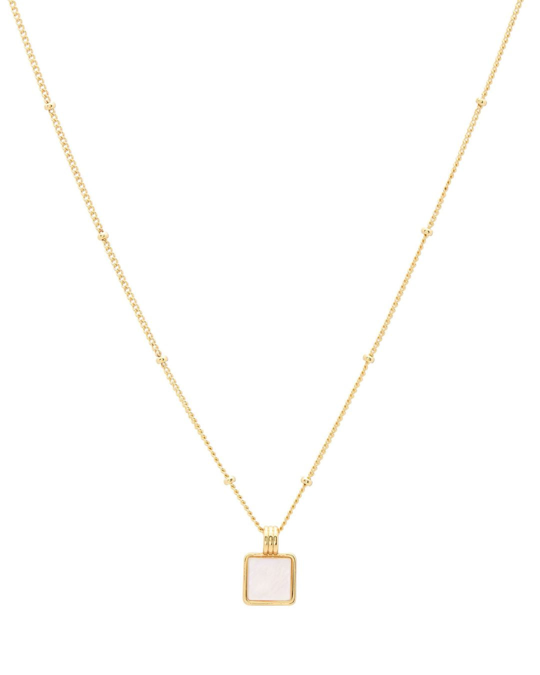 MOTHER-OF-PEARL CHARLOTTE NECKLACE