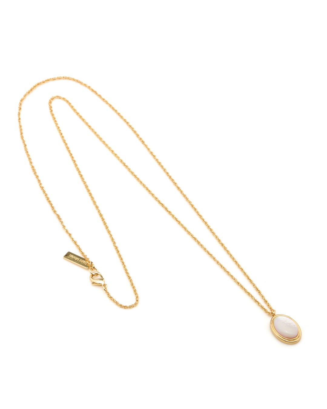MOTHER-OF-PEARL OLIVIA NECKLACE