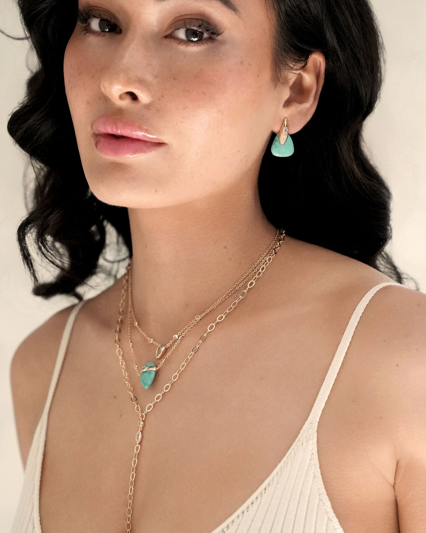 Turquoise Solstice Layered Necklace
