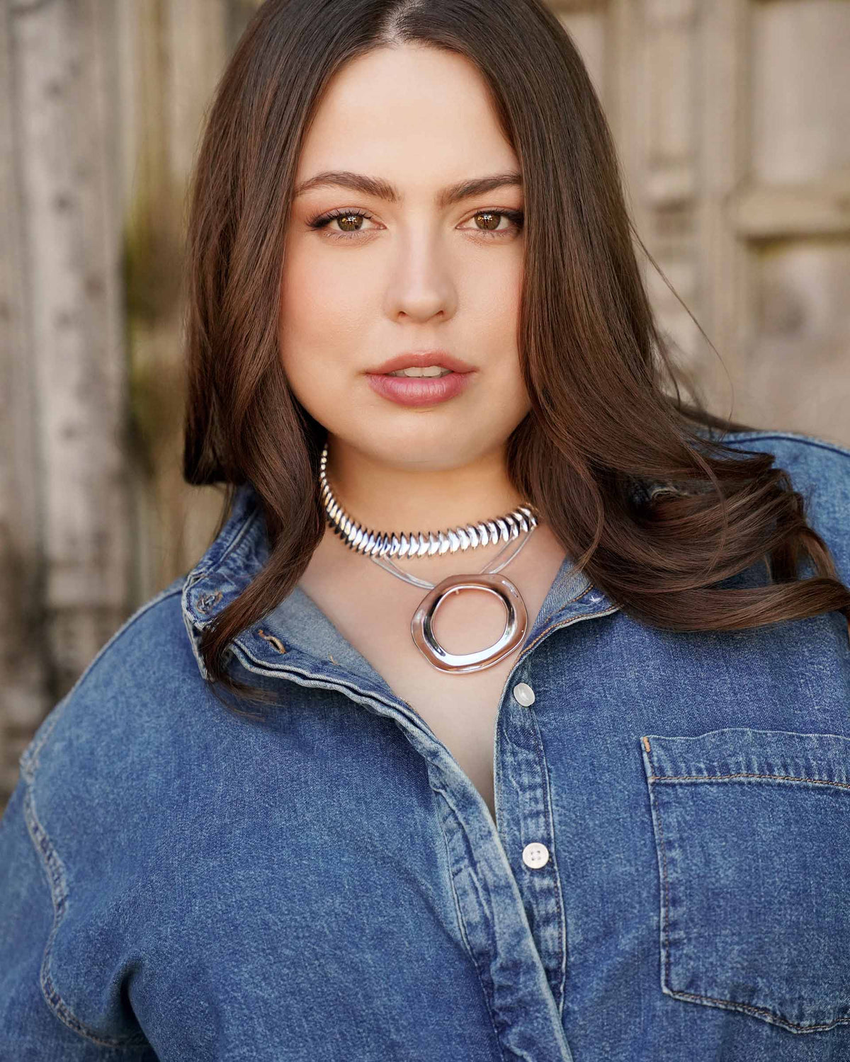 Metal Moderna Necklace