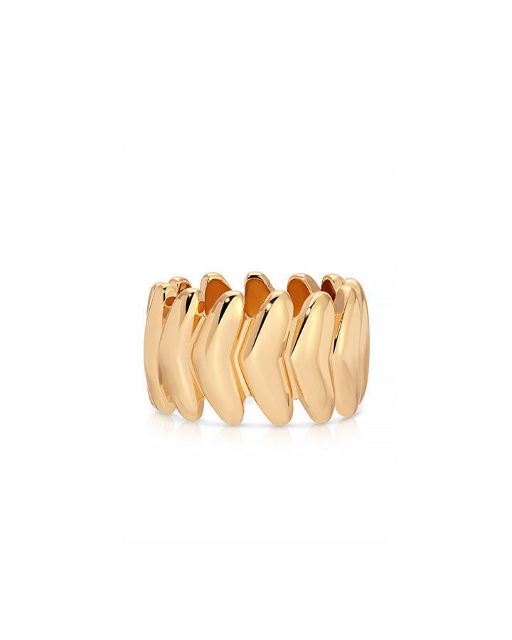 Metal Moderna Ring