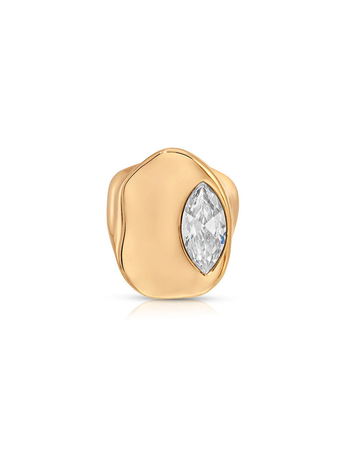 Liquid Crystal Statement Ring