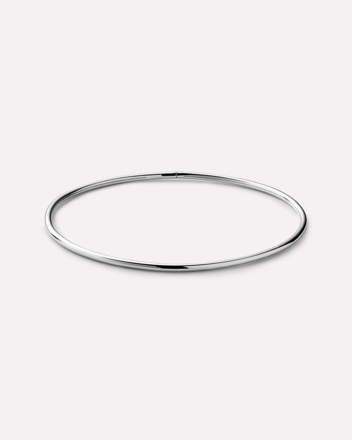 Silver Bangle - Carter Silver (2mm)