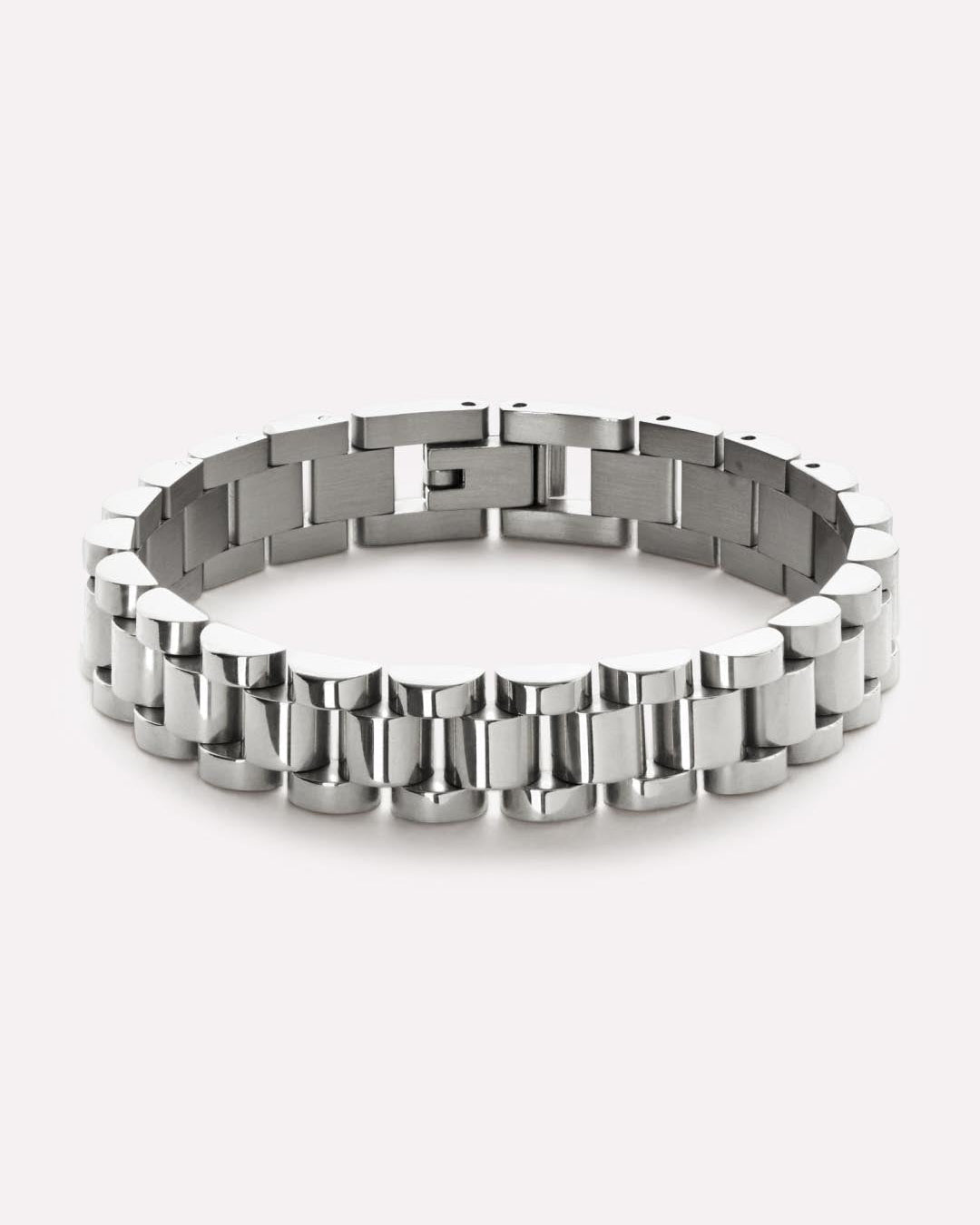 Watch Strap Bracelet - Ora Silver