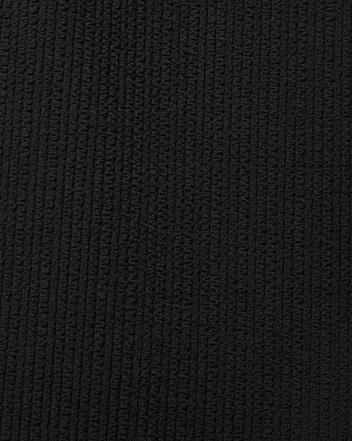 Side Tie High Waist Bottom Black Texture