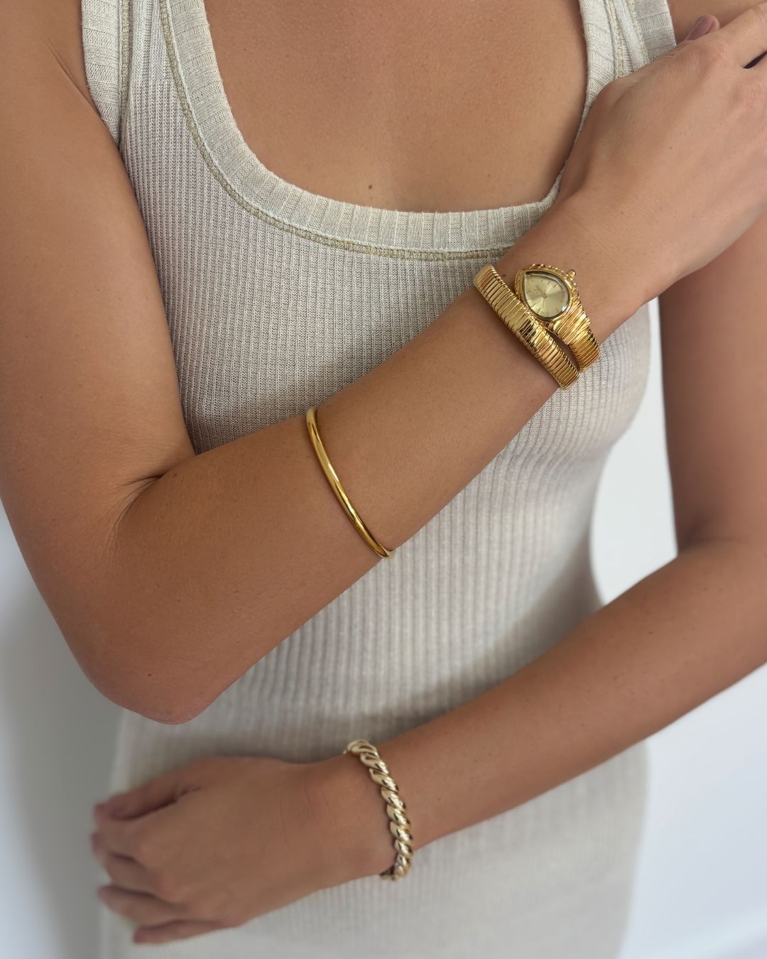 WRAP WATCH GOLD