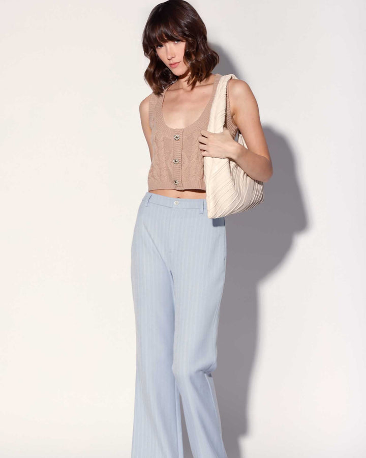Nicola Pant, Stone Pinstripe