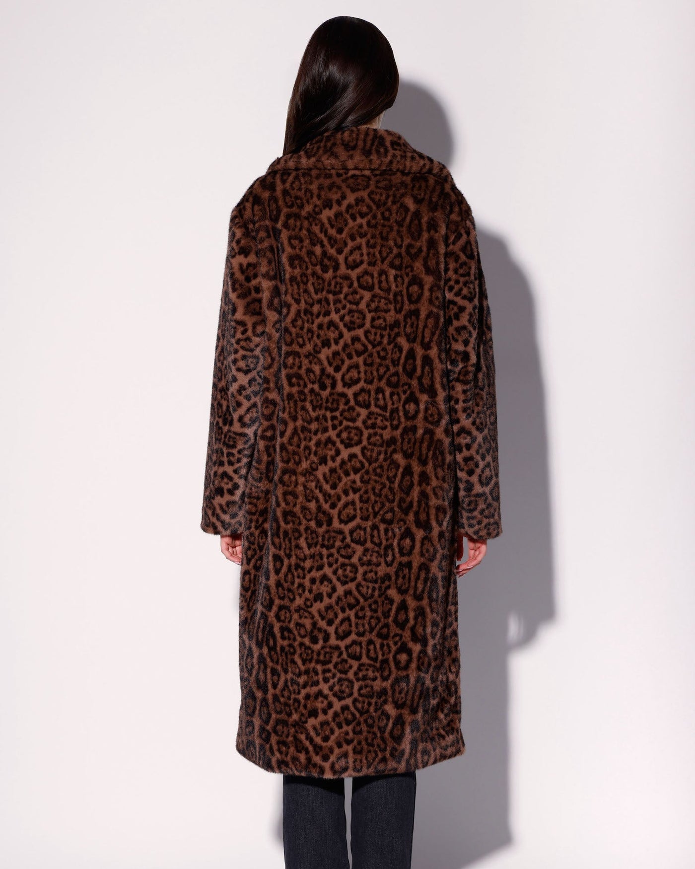 Pacey Coat, Jaguar Faux Fur