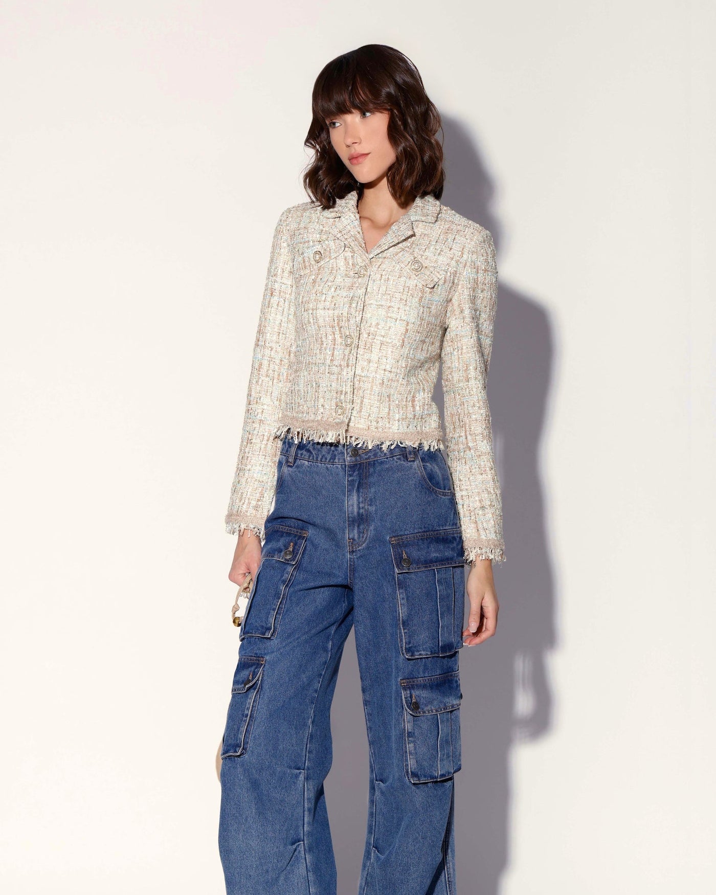 Veronica Jacket, Atlantic Tweed