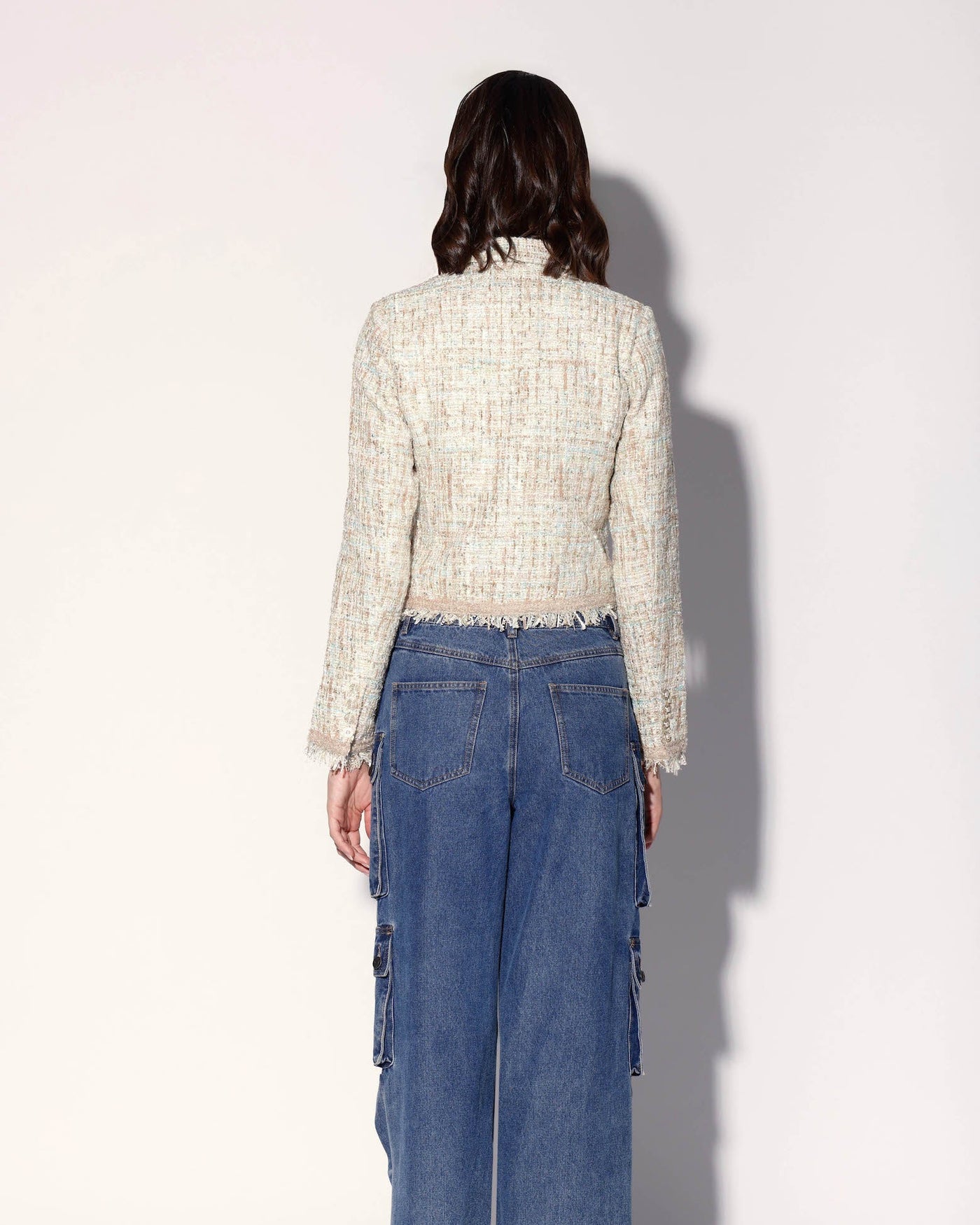 Veronica Jacket, Atlantic Tweed