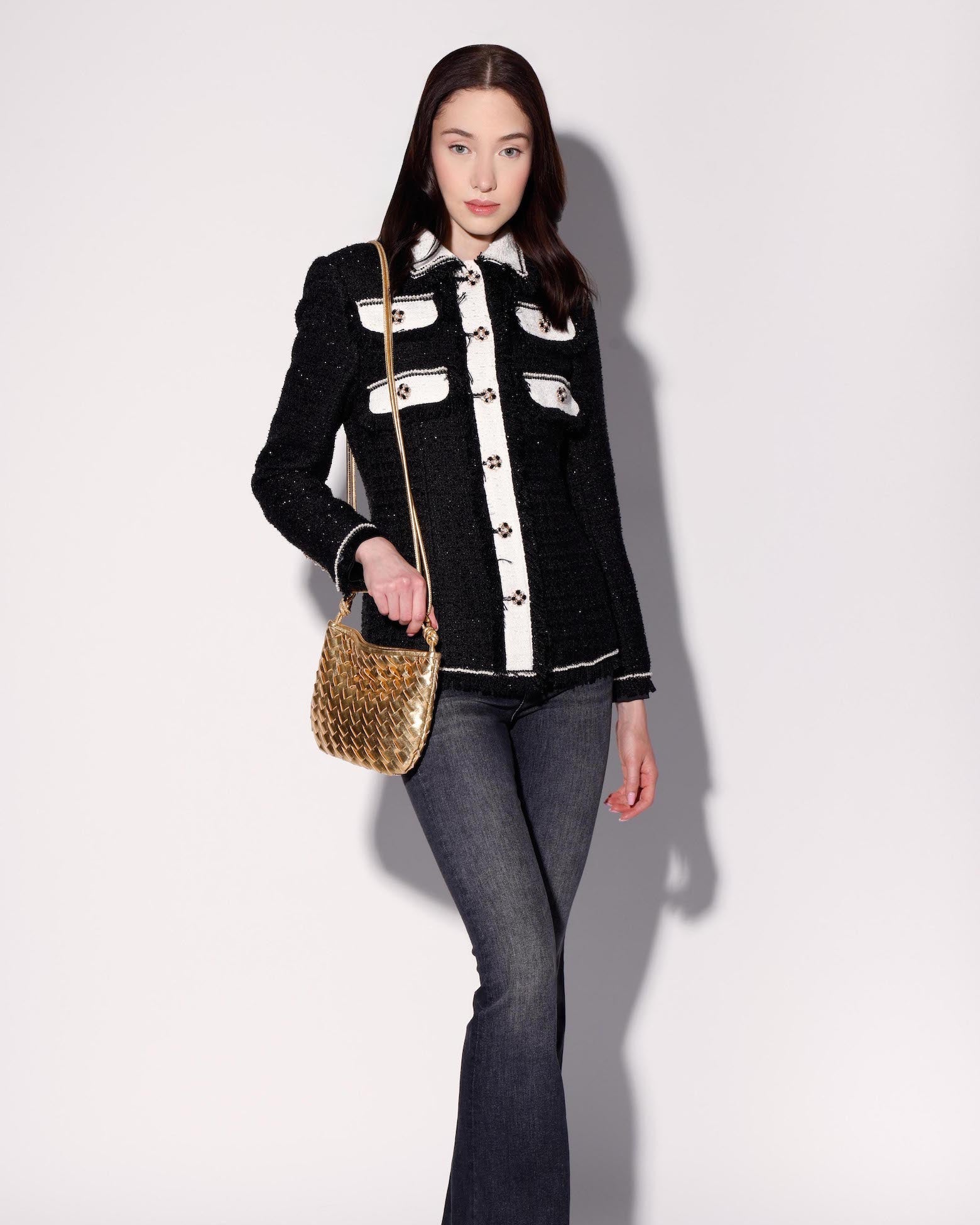 Dylan Jacket, Heiress Tweed | Boston Proper