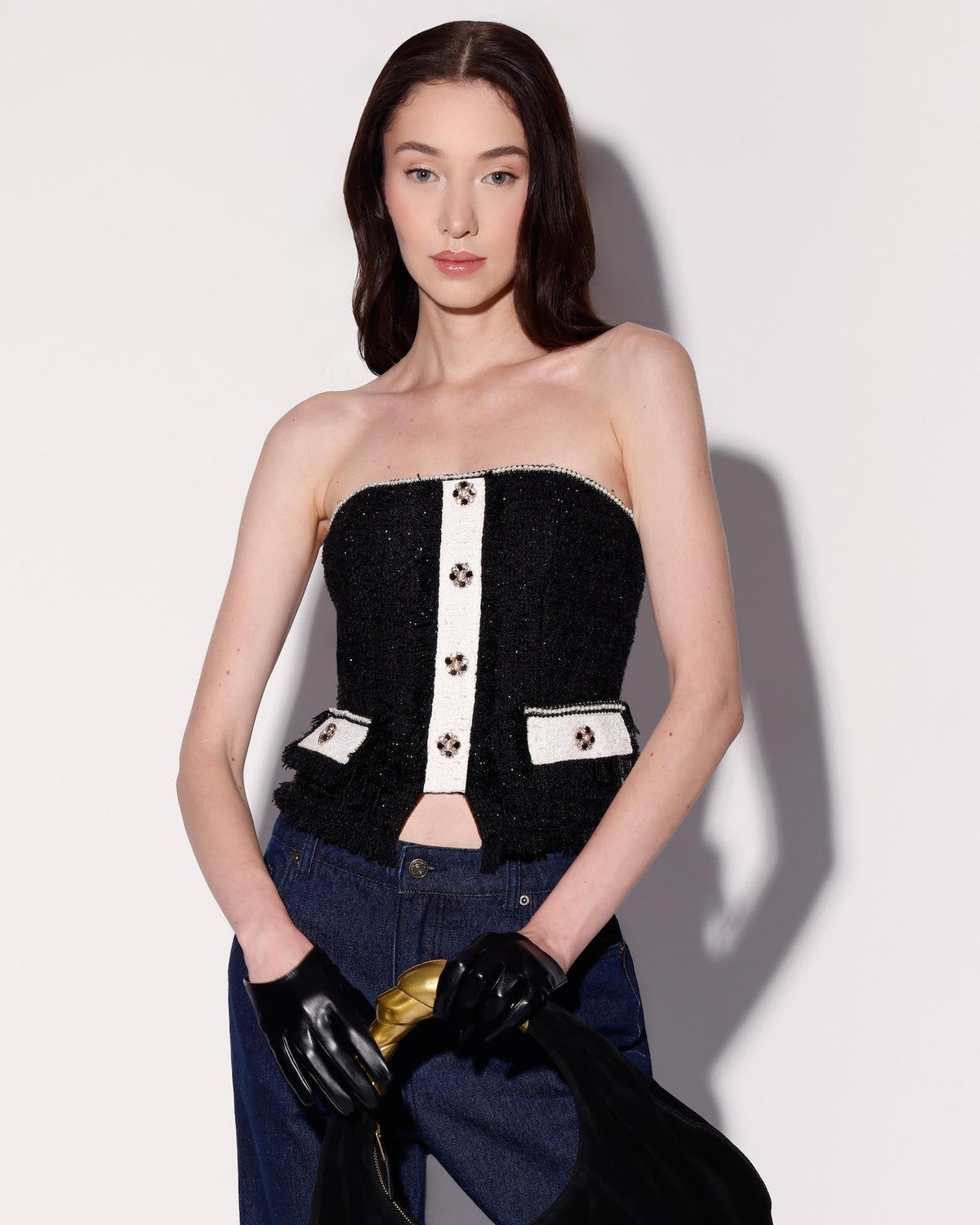 Demi Top, Heiress Tweed