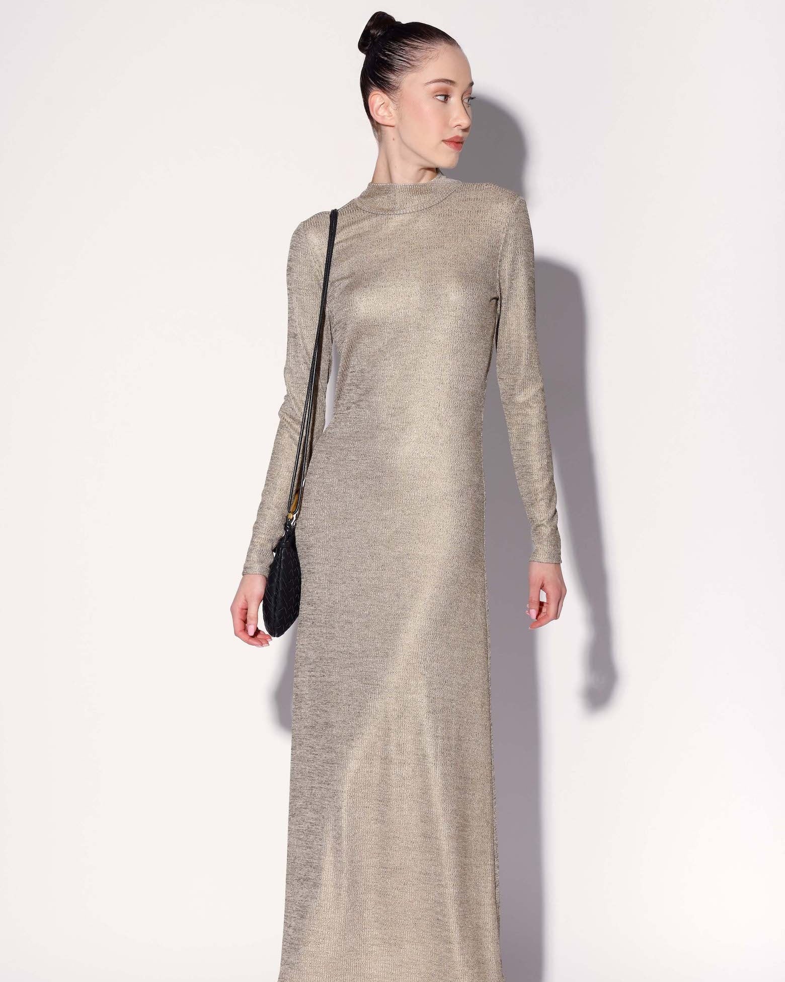 Ella Dress, Gold