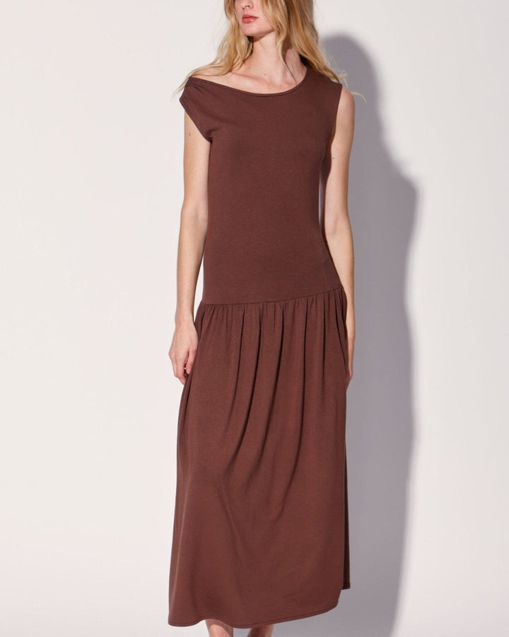 Fatima Dress, Saddle