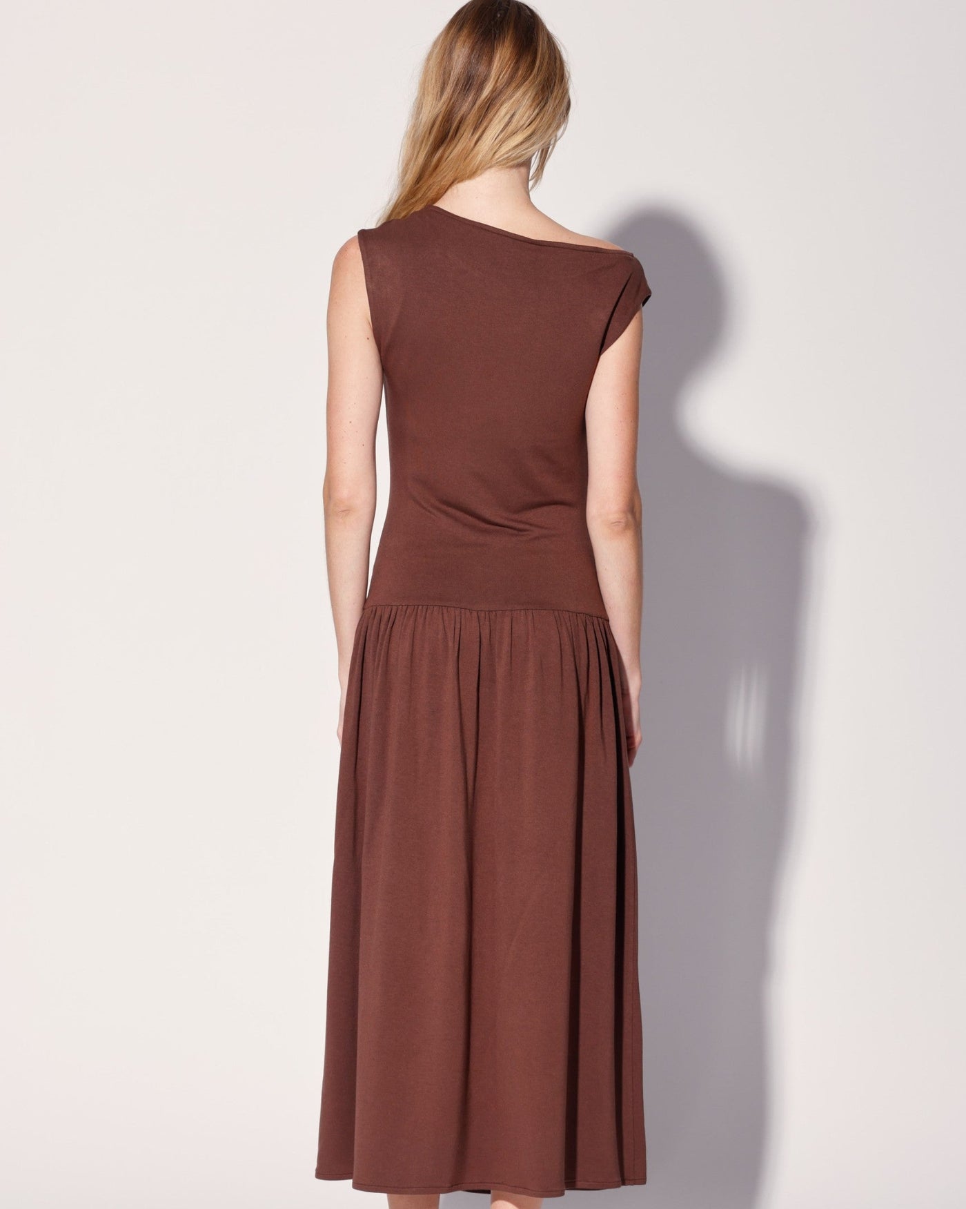 Fatima Dress, Saddle