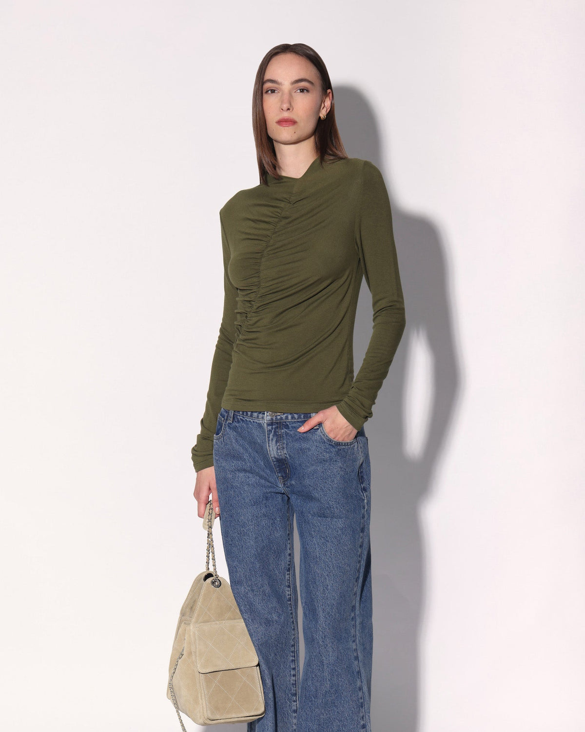 Morgana Top, Olive