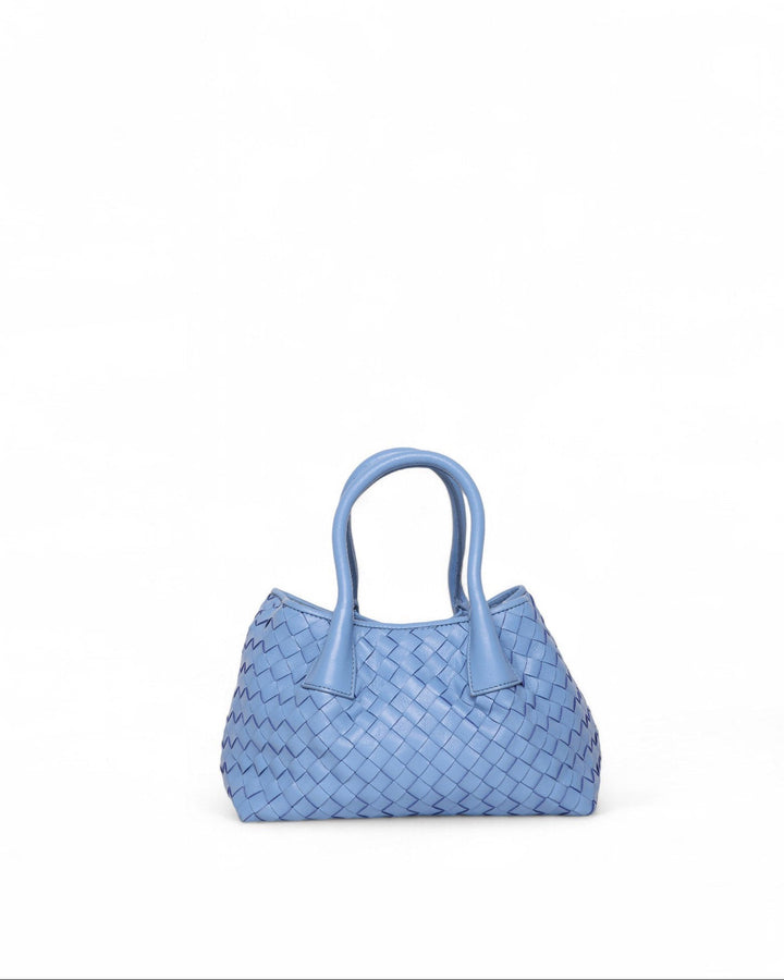Alina Mini Tote, Aqua Rush
