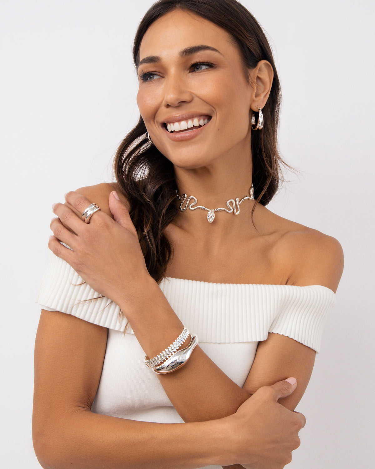 Serpentina Snake Choker