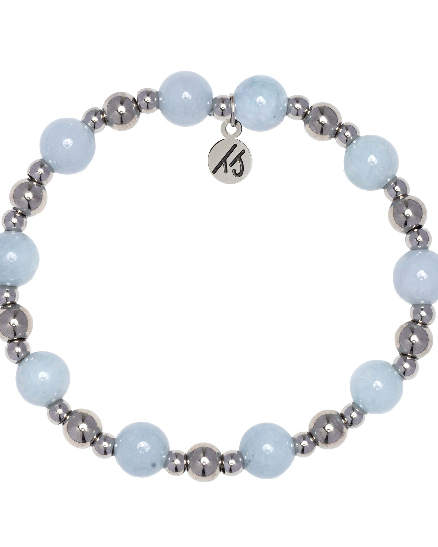 Day by Day Collection- Blue Aquamarine Gemstone Bracelet