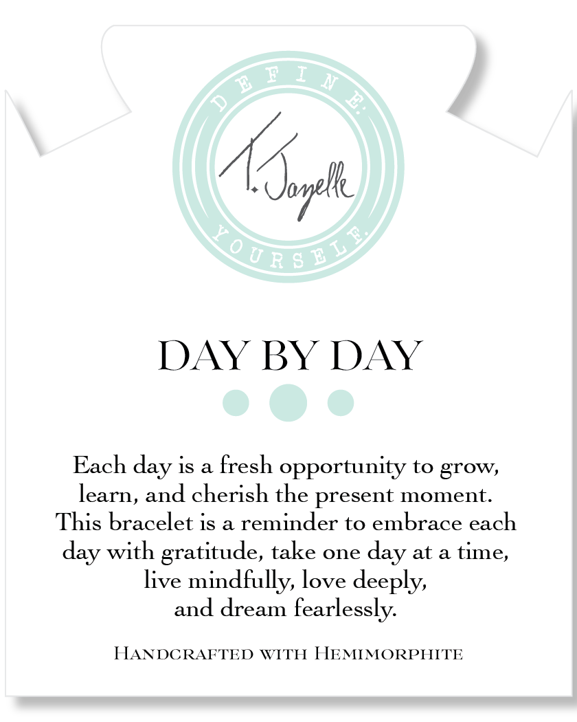 Day by Day Collection- Hemimorphite Gemstone Bracelet