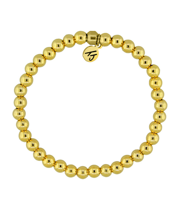 Defining Bracelet- Everyday Bracelet with Gold Filled Beads