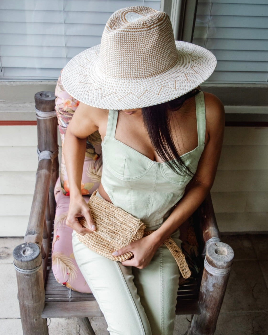 Straw Belt Bag