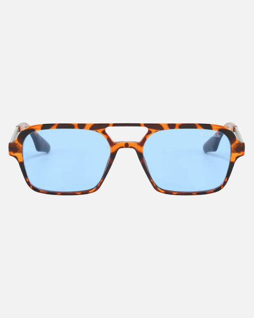 Jordan Sunglasses Yellow Tort/ Blue
