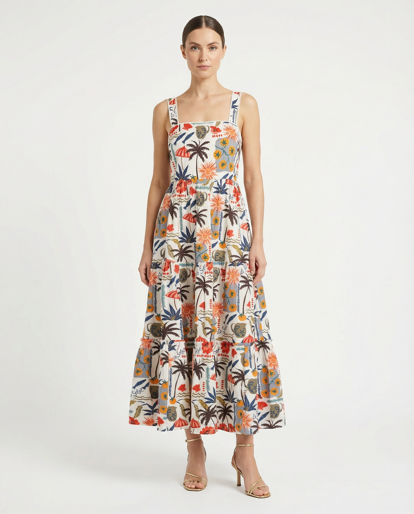 Lizzie Dress In Riviera
