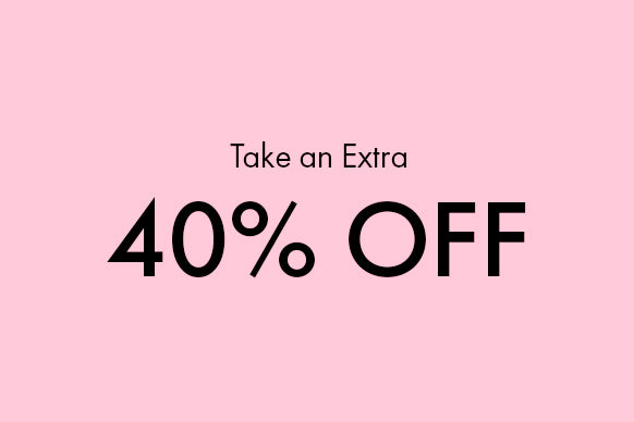 extra 40% off sale and clearance items with code EXTRA40