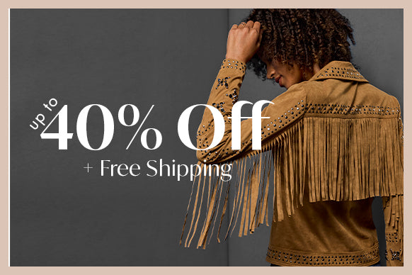 up to 40% off + free shipping