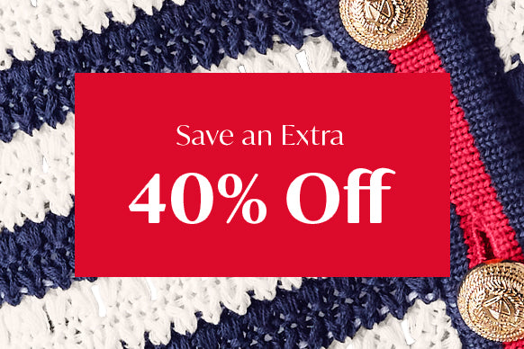 40% off sale and clearance. code: EXTRA40