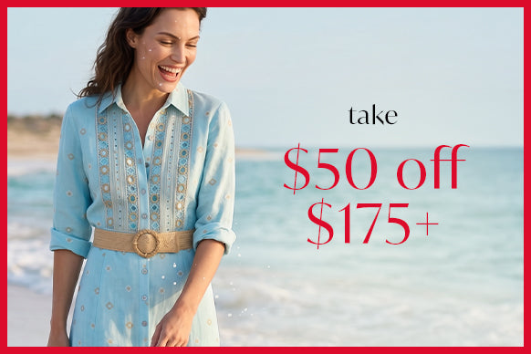 Take $50 off $175+ with code: NEW50