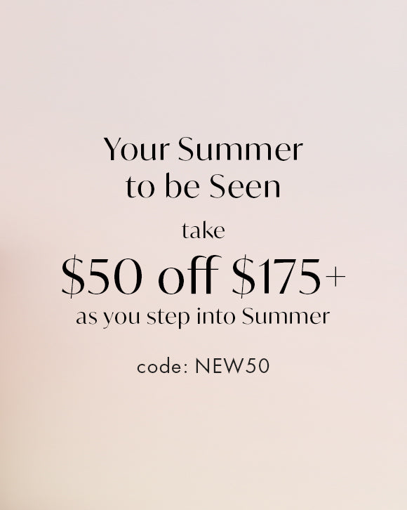 Take $50 off $175+. Code: NEW50