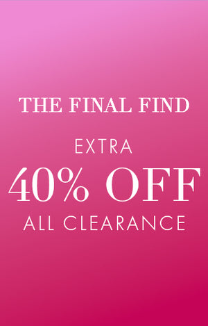 Extra 40% off clearance